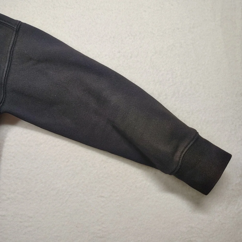 GAP Kids Boys Girls Black Arch Logo Full‎ Zip Hoodie Sweatshirt Size S 6-7